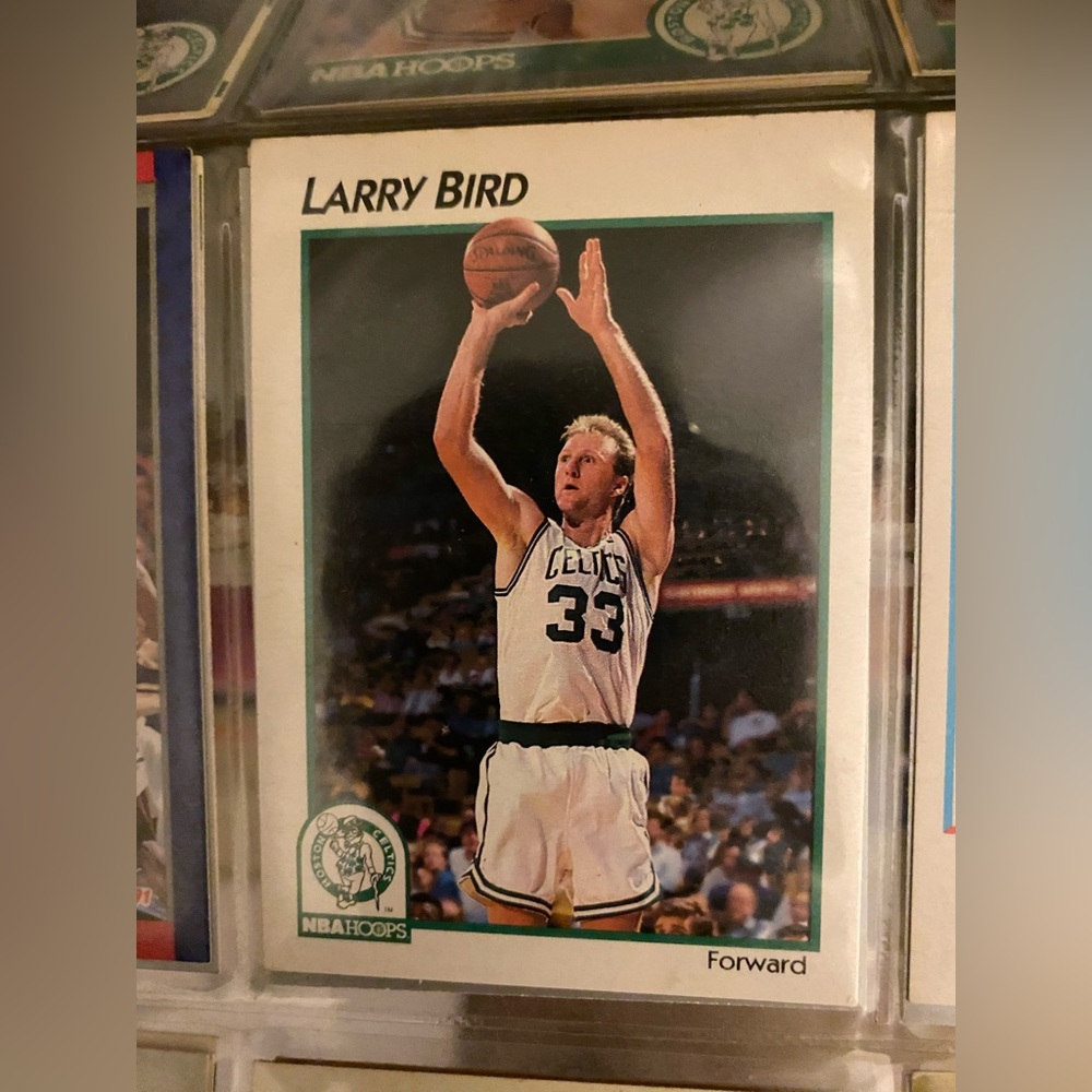 Larry Bird NBA Basketball Card Lot